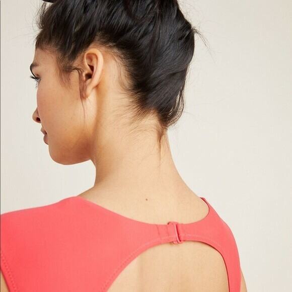 NEW Anthropologie Anthropologie Sammy Cap-Sleeve One Piece Swimsuit Size Small - Picture 3 of 3